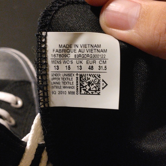 Converse CTAS CX HI size 13 - Picture 2 of 7